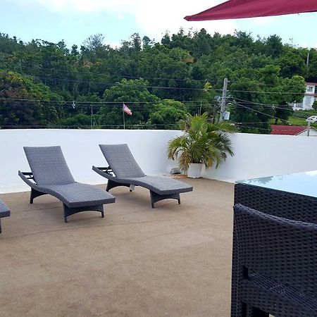 Fully Air-Conditioned Beach Front Penthouse Apartment Naguabo Kültér fotó