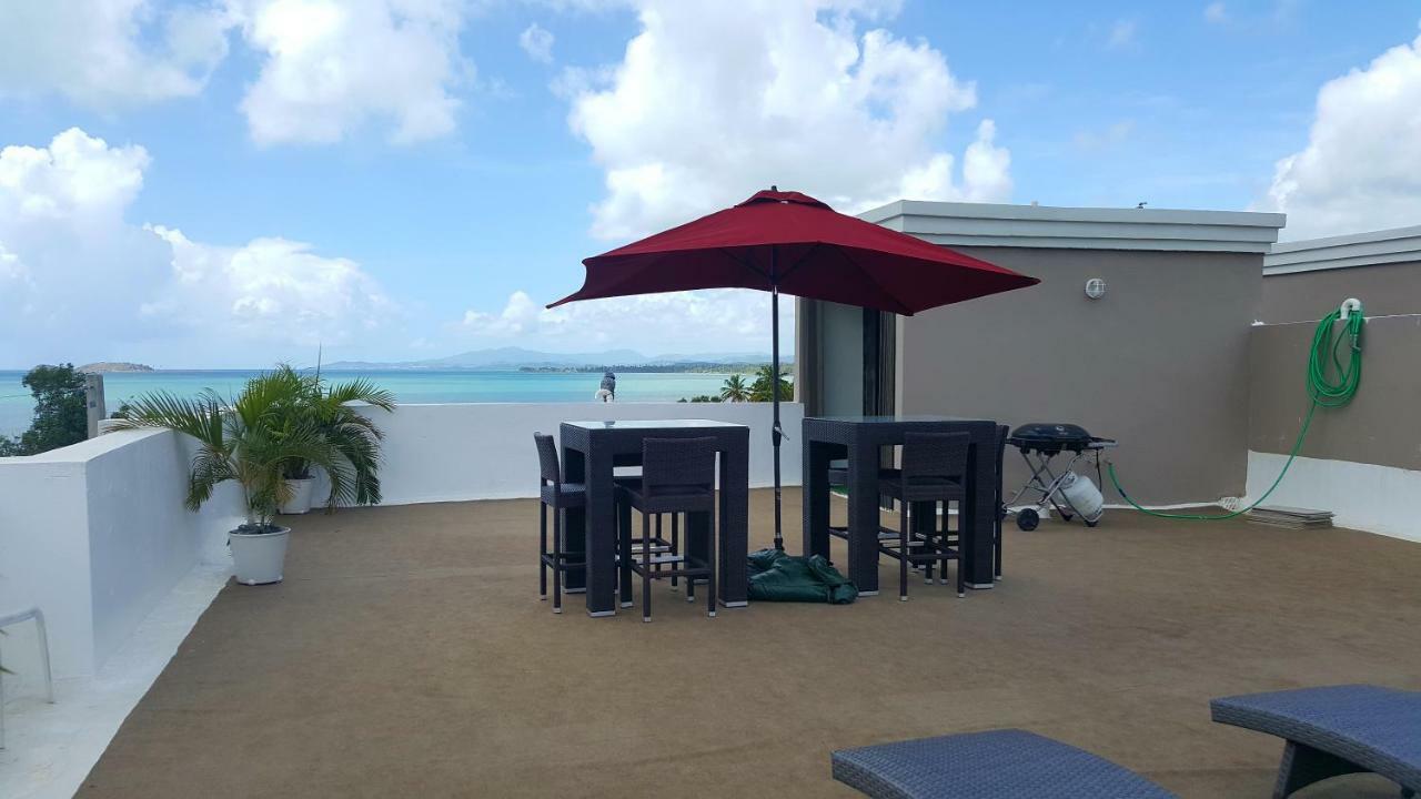 Fully Air-Conditioned Beach Front Penthouse Apartment Naguabo Kültér fotó